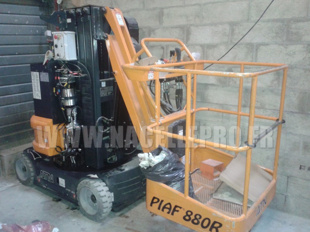 dépannage et réparation nacelle élévatrice ATN PIAF 880R, maintenance et entretien