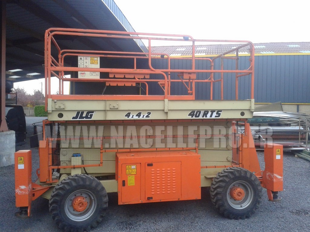dépannage et réparation nacelle élévatrice JLG 40 RTS, maintenance et entretien