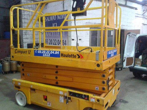dépannage et réparation nacelle élévatrice HAULOTTE COMPACT 12, maintenance et entretien