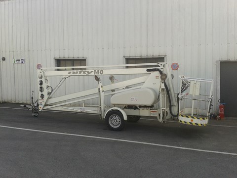 dépannage et réparation nacelle élévatrice NIFTY 140HE, maintenance et entretien