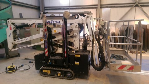 dépannage et réparation nacelle élévatrice OIL AND STEEL OCTOPPUSSY 1412 TWIN, maintenance et entretien